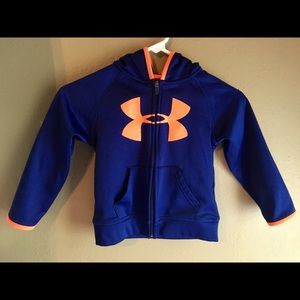 Boys Size 4 Under Armour Full-Zip Hoodie